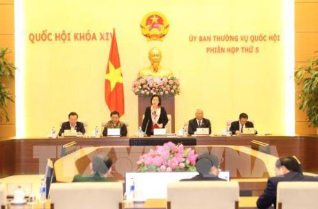 Ủy ban Thường vụ Quốc hội khai mạc phiên họp thứ 5 - ảnh 1